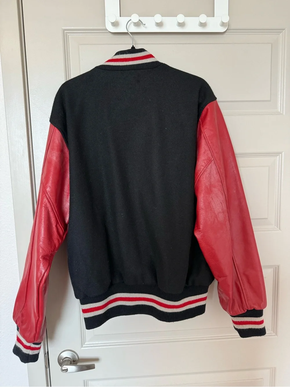 Black & Red Varsity Jacket